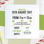 Personalised Party Invitations Double Sided, thumbnail 3 of 7