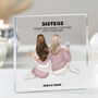 Personalised Sister Character Print With Loungewear, thumbnail 1 of 5