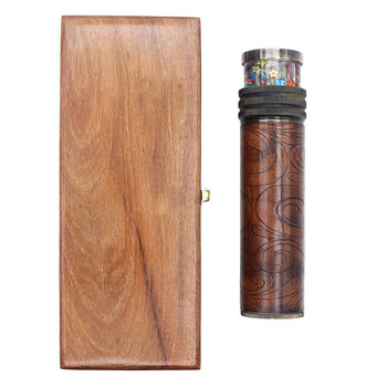Liquid Kaleidoscope With Wooden Box, 8 of 9