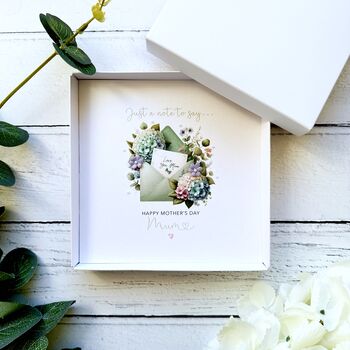 Handmade Mother's Day Card: A Note To Say Design, 5 of 5