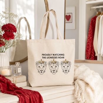 Women’s Football Supporter Tote Bag, 3 of 6
