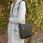 Women's Leather Shoulder Bag, Cross Body Bag, thumbnail 5 of 6