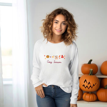 Cosy Season Autumn Sweatshirt Gift, 6 of 9