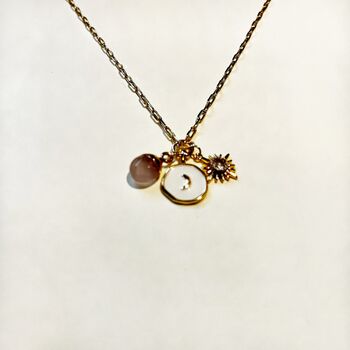 Celestial Multi Charm Necklace, 3 of 7