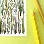 Grasses Of Britain Watercolour Postcard, thumbnail 7 of 8