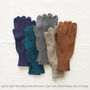 Fair Trade Luxury Soft Fine Knit Merino Ladies Gloves, thumbnail 11 of 12