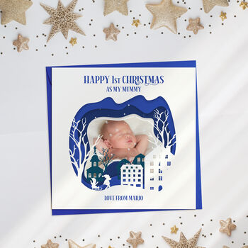 Personalised Christmas Card For Mum, 5 of 6