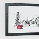 london skyline print by natalie ryan design | notonthehighstreet.com