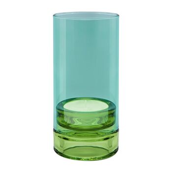 Tealight And Pillar Candle Lanterns In Handmade Glass, 8 of 12