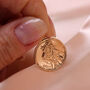 Personalised 9ct Gold Engravable St Christopher Pendant, thumbnail 6 of 7