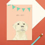 Labrador Birthday Card, thumbnail 1 of 3