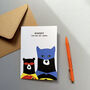 Daddy Bear Hero, Father's Day A6 Card, thumbnail 6 of 6