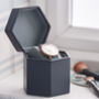 Hexagonal Leather Jewellery And Watch Box Two Colours, thumbnail 8 of 11