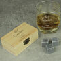 Personalised No.One Cooling Stones And Glass Set, thumbnail 7 of 8