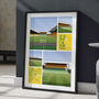 Norwich City Views Of Carrow Road Poster, thumbnail 3 of 7