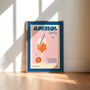 Retro Aperol Spritz Cocktail Print, thumbnail 3 of 3