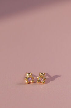 Teddy Bear Stud Earring, 7 of 8