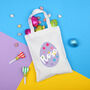 Personalised Colourful Easter Egg Hunt Bag, thumbnail 1 of 3