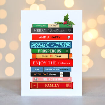 Personalised Books Christmas Card Packs, 3 of 4