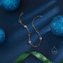 Emerald Green And Clear Cz Bracelet In Sterling Silver, thumbnail 4 of 12