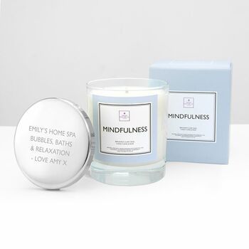 Personalised Mindfulness Candle, 3 of 4