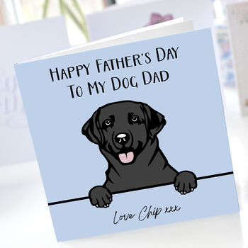 A Fathers Day Dog Card For Perfect For Any Dog Dad, 2 of 4