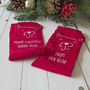 Personalised Daddy Bear Christmas Socks, thumbnail 1 of 3