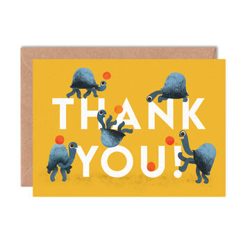 Animal Thank You Card Bundle Pack Of Six, 10 of 12