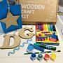 Personalised Father's Day Card Craft Kit Letterbox, thumbnail 1 of 2