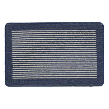 My Stain Resistant Durable Mats Stripe Navy, 2 of 7