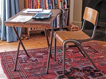 Vintage Bistro Table/Work From Home Desk, 2 of 6