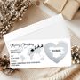Personalised Christmas Boarding Pass, Surprise Scratch Reveal Card, thumbnail 8 of 9