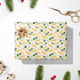 Matisse Inspired Yellow Wrapping Paper, thumbnail 1 of 7