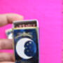 Mini Foiled Moon Matchboxes, thumbnail 1 of 9