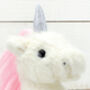 Unicorn Soft Toy, From Birth, Gift Boxed, thumbnail 4 of 7