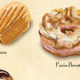 Vintage French Patisserie Print, thumbnail 6 of 12