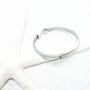 Titanium Double Banded Steel Bracelet | Men's Gift, thumbnail 3 of 9