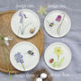 Spring Flower Bone China Coasters, thumbnail 3 of 11