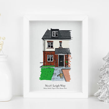 Personalised Hand Drawn House Portrait, 2 of 2