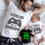 Dad And Baby Gamer T Shirt Baby Grow, thumbnail 1 of 6