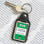 Personalised Book Lover's Keyring, thumbnail 2 of 5