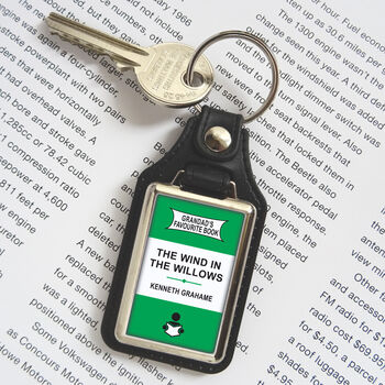 Personalised Book Lover's Keyring, 2 of 5