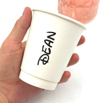 Personalised Paper Cups With Names For Kids Parties, 2 of 12