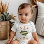 Funny Quote Baby Dad Bodysuit, thumbnail 3 of 3