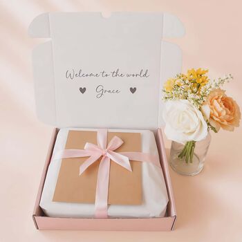 New Baby Girl Outfit Gift Set, 2 of 10