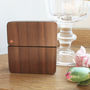 Walnut And Copper Wooden Hinged Ring Box, thumbnail 3 of 4