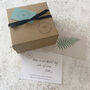 Believe Candle, Chocolate And Keyring Natural Gift Set, thumbnail 6 of 8