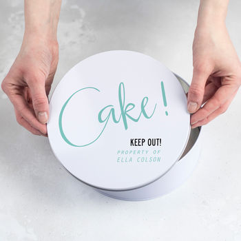 Personalised Cake Tin, 3 of 7