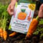 Personalised Plantable Carrot Children's Story Book, thumbnail 1 of 8