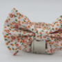 Orange Daisy Dog Bow Tie, thumbnail 10 of 11